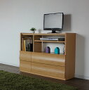 【在庫限り】【数量限定SALE】商品名| OC リビングチェスト 電話台 テレビ台 ハイタイプ 寝室カラー| ナチュラル オーク柄生産国| 国産 日本製 主素材...
