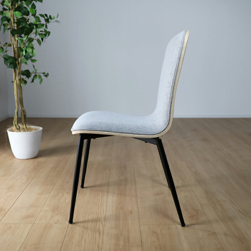 P5倍&5%オフWクーポン配布中 【6脚セット】PCCチェア 肘なし ダイニングチェアカラー| ナチュラルブラウン(背面)材 料| 座/コットン・ポリエステル 背/メラミンサイズ| 幅43 奥行50 高さ83.5/座面高45cm 食卓椅子 スリムおしゃれ 食卓イス [3]