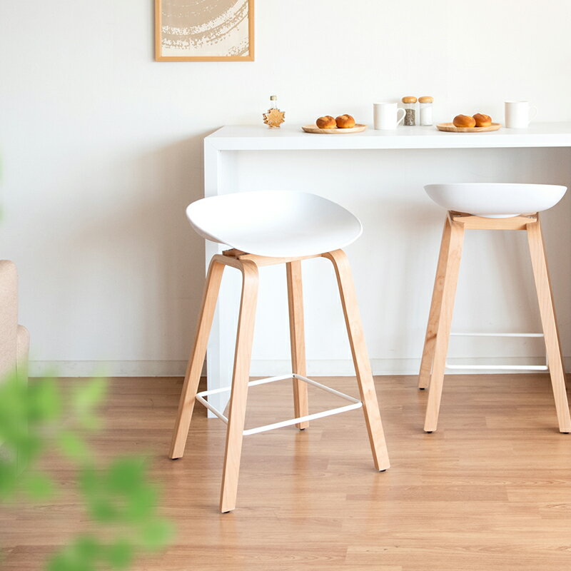最大10,000円OFFクーポン【3脚セット】【ホワイト色】 商品名| Pot-BC カウンターチェア ハイチェアカラー| ホワイト色/5色ご用意。 サイズ| 幅49×奥行き40×高さ76.5cm 座面高:68cm成型合板フレーム バーチェア コントラクトにも