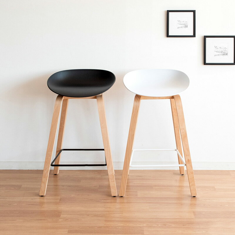 最大10,000円OFFクーポン【3脚セット】【ホワイト色】 商品名| Pot-BC カウンターチェア ハイチェアカラー| ホワイト色/5色ご用意。 サイズ| 幅49×奥行き40×高さ76.5cm 座面高:68cm成型合板フレーム バーチェア コントラクトにも [2]