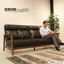 SKJP最大4500円OFFクーポン商品名:SDR シンプル 3人掛け ロングソファ カラー:ブラック色 / キャメル色サイズ:幅191.5 奥行88 高さ93...