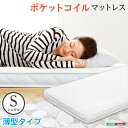 最大4500円OFFクーポン薄型ポケットコイルスプリングマットレス(ロール梱包 シングル) SHZO(3)