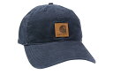 Carhartt ODESSA CAP (100289/412:NAVY)カーハート/コットンツイルキャップ/メンズ/レディース/シンプル/サイズ調節/ネイビー