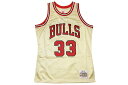 MITCHELL NESS SWINGMAN MESH JERSEY (CHICAGO BULLS/SCOTTIE PIPPEN/97-98/GOLD)ミッチェル ネス/バスケットボールジャージ/シカゴブルズ/ゴールド