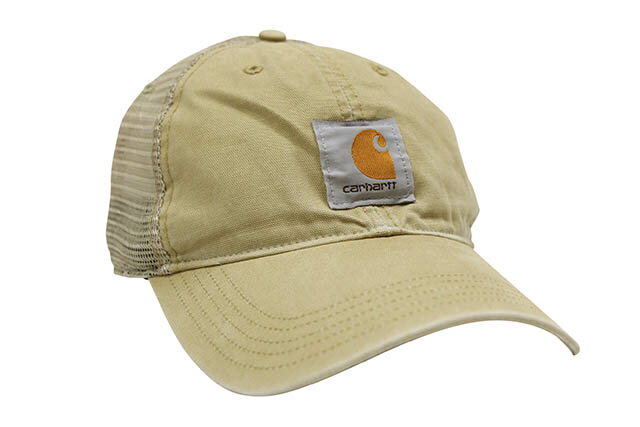 Carhartt BUFFALO CAP (100286/253:DARK KHAKI)カーハート/メッシュキャップ/メンズ/レディース/シンプル/サイズ調節/ダークカーキ