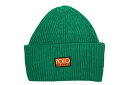 POLO RALPH LAUREN HI TECH KNIT BEANIE(PC0164-325)(GREEN)ポロラルフローレン/ニットビーニー/グリーン