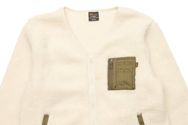 ALPHA ZIP BOA LINER JKT(TC1300-0001:OFF WHITE)アルファ/ライナージャケット/オ...