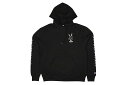 CHINATOWN MARKET HAND PAINTED RABBIT PULLOVER HOODIE (BLACK)チャイナタウンマーケット/プルオーバーフーディー/ブラック