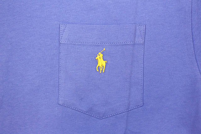 POLO RALPH LAUREN CLASSIC FIT POCKET T-SHIRT (710704248041:HARBOR ISLAND BLUE...