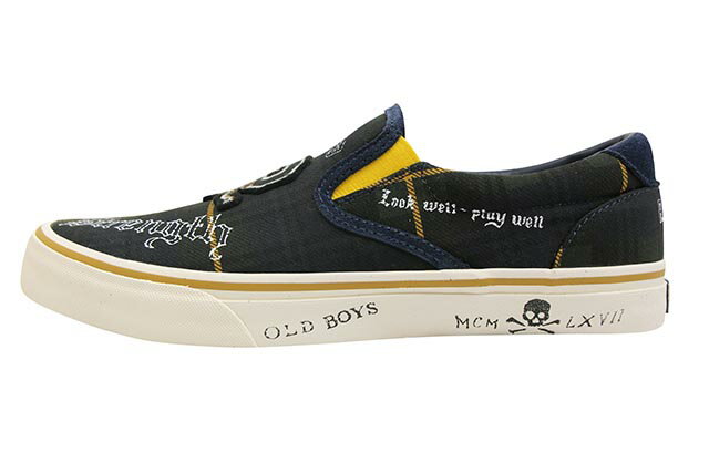 POLO RALPH LAUREN THOMPSON TARTAN SNEAKER (816745832001:MULTI)ポロラルフロー...