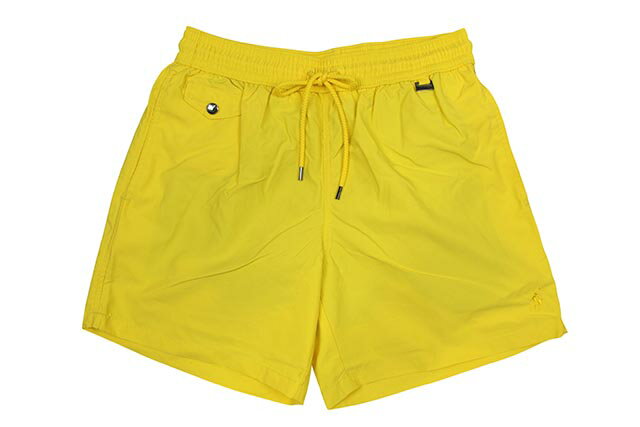 POLO RALPH LAUREN 5 1/2-INCH SWIM TRUNK (710692662017:YELLOW)ポロラルフローレン/スイムショーツ/ハーフパンツ/水着/夏/海/ビーチ/プール