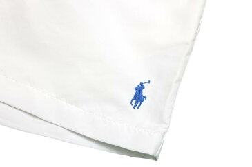 POLO RALPH LAUREN 5 1/2-INCH TRAVELER SWIM TRUNK (710683997018:WHITE)ポロラルフローレン/スイムショーツ/ホワイト