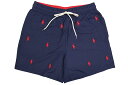 POLO RALPH LAUREN 5 1/2-INCH TRAVELER SWIM TRUNK (710739102003:NEWPORT NAVY)ポロラルフローレン/スイムショーツ/ニューポートネイビー