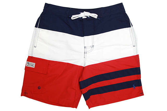 POLO RALPH LAUREN 8 1/2-INCH COLOR-BLOCKED KAILUA SWIM TRUNKݥե/ॷ硼/ϡեѥ////ӡ/ס