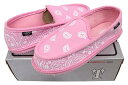 TROOPER HOUSE SHOES (KS-002:PINK/WHITE)トゥルーパー/アメリカ/USA/ハウスシューズ/スリッパ/サンダル/部屋履き/バンダナ/ペイズリー/ピンク×ホワイト