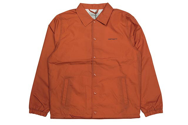 Carhartt WIP SCRIPT COACH JACKET (I026-317-04V)(BRICK ORANGE/BLACK)カーハートウィップ/コーチジャケット/ブリックオレンジ×ブラック