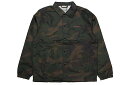 カーハート コーチジャケット メンズ Carhartt WIP SCRIPT COACH JACKET (I026-317-05P)(CAMO EVERGREEN/BRICK ORANGE)カーハートウィップ/コーチジャケット/カモ エバーグリーン×ブリックオレンジ