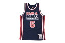 MITCHELL & NESS AUTHENTIC MESH JERSEY NBA (TEAM USA/1992/PATRICK EWING/#6)ミッチェル&ネス/スローバックジャージー/ネイビー