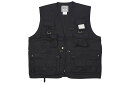 ROTHCO UNCLE MILTY TRAVEL VEST (7531:BLACK)ロスコ/ミリタリーベスト/ブラック