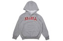 MoMA x CHAMPION ※KID 039 S PULLOVER HOODIE (GRAY)※キッズサイズ/モマ/チャンピオン/プルオーバーフーディー/グレー