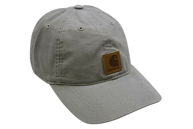 Carhartt ODESSA CAP (100289/APH:ASPHALT)カーハート/コットンツイルキャップ/メンズ/レディース/シンプル/サイズ調節/アスファルト