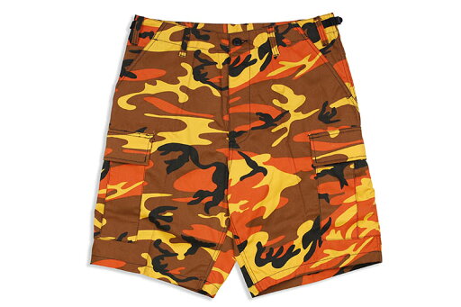 ROTHCO COLORED CAMO BDU SHORTS (65004:SAVAGE ORANGE CAMO)ロスコ/ショーツ/サベージオレンジカモ ROTHCO COLORED CAMO BDU SHORTS (65004:SAVAGE ORANGE CAMO)ロスコ/ショーツ/サベージオレンジカモ