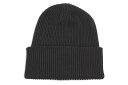 ADVANCE COTTON ACRYLIC BEANIE (BLACK)アドバンス/アクリルビーニー/ブラック