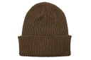 ADVANCE COTTON ACRYLIC BEANIE (BROWN)AhoX/jbgLbv/uE