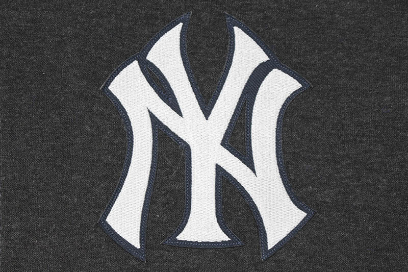 JH Design NEW YORK YANKEES REVERSIBLE FLEECE AND FAUX LEATHER HOODED JACKET (...