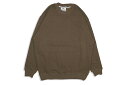 プロクラブ トレーナー メンズ PRO CLUB HEAVYWEIGHT CREWNECK FLEECE SWEATSHIRT (BROWN) 141プロクラブ/へヴィーウエイトクルースウェット/ブラウン