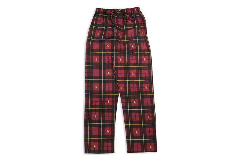 POLO RALPH LAUREN FLANNEL PAJAMA PANTS (P505HR-AUOG:RED PLAID/GOLD PONY)ݥե/ѥޥѥ/åɥåߥɥݥˡ