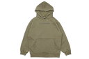 PLEASURES BURNOUT DYED HOODIE (OLIVE)プレジャーズ/プルオーバーフーディー/オリーブ