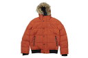 トミー ヒルフィガー アウター メンズ TOMMY HILFIGER ESSENTIALS HOODED BOMBER JACKET (159AP863:ORANGE)トミーヒルフィガー/ボンバージャケット/オレンジ