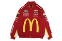 JH Design MATT KENSETH McDonald 039 s NASCAR TWILL JACKET (MK0303MCD0:RED)ジェイエイチデザイン/マクドナルド/ツイルジャケット/レッド