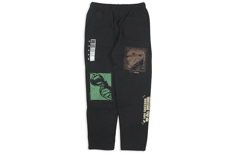 INDIVIDUALIST CUBISM FLEECE PANT (BLACK)インディヴィジュアリスト/スウェットパ...