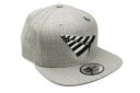 ROC NATION PAPER PLANES CROWN OLD SCHOOL SNAPBACK (0017H706:HEATHER GREY)ロックネイション/スナップバックキャップ/ヘザーグレイ