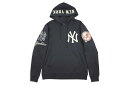 PRO STANDARD NEW YORK YANKEES LOGO HOODIE (LNY531152:NAVY)プロスタンダード/プルオーバーフーディー