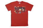 BILLIONAIRE BOYS CLUB BB UNIVERSE SS T-SHIRT (811-1202:FLAME SCARLETT)ビリオネアボーイズクラブ/ショートスリーブティーシャツ/レッド