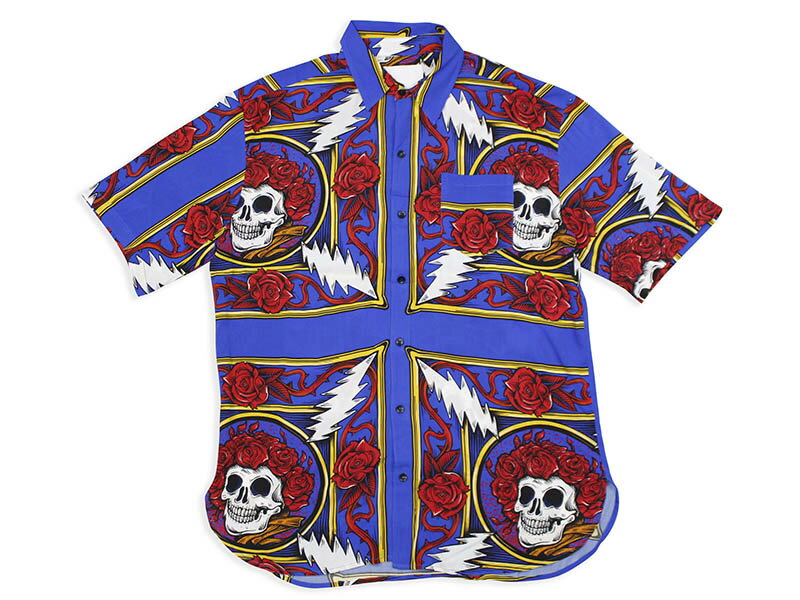 CHINATOWN MARKET BORDER BANDANA S/S BUTTON UP SHIRT (MULTI)`Ci^E}[Pbg/V[gX[u{^AbvVc/}`