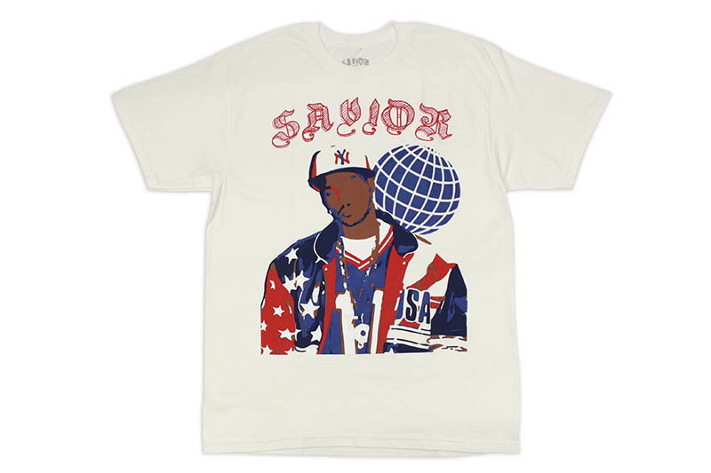 JAE TIPS SAVIOR IMMUNITY T-SHIRT (WHITE)ジェーティップス/ショートスリーブティーシャツ/ホワイト