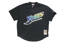 MITCHELL NESS AUTHENTIC BP JERSEY (TAMPA BAY RAYS/1998:WADE BOGGS 12) ABPJGS18360ミッチェル ネス/ベースボールジャージ/タンパベイレイズ/ブラック