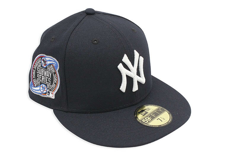NEW ERA NEW YORK YANKEES 59FIFTY FITTED CAP (2000 SUBWAY SERIES SIDE PATCH/PINK UNDER VISOR/NAVY)ニューエラ/フィッテッドキャップ/MLB/ニューヨークヤンキース/ネイビー/ツバ裏ピンク