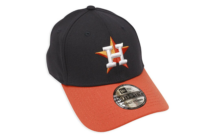 NEW ERA HOUSTON ASTROS TEAM CLASSIC 39THIRTY STRETCH FIT CAP (NAVY/ORANGE)ニューエラ/ツイルキャップ/ネイビー×オレンジ