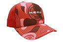 N.E.R.D OFFICIAL TRUCKER HAT (RED CAMO)トラッカーキャップ/メッシュキャップ/カモ