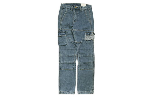 mnml V244 CARGO DENIM (D930/BLUE)ミニマル/カーゴ デニムパンツ/ブルー mnml V244 CARGO DENIM (D930/BLUE)ミニマル/カーゴ デニムパンツ/ブルー
