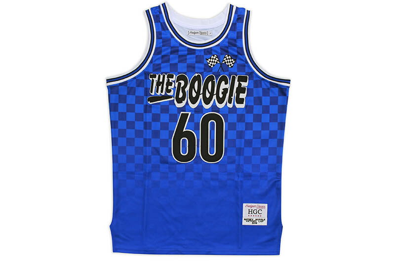 HEADGEAR CLASSICS NIPSEY BOOGIE TOURNAMENT BASKETBALL JERSEY (HGC051-BBJ-09:BLUE)ヘッドギア—クラシックス/バスケットボールジャージ/ブルー