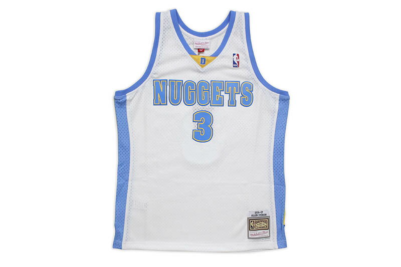 MITCHELL & NESS SWINGMAN MESH JERSEY (DENVER NUGGETS/HOME/ALLEN IVERSON/#3/2006:WHITE) SMJYAC19169ߥå&ͥ/Хåȥܡ른㡼/ǥСʥå/ۥ磻