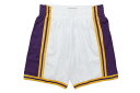 MITCHELL & NESS RELOAD SWINGMAN MESH SHORTS (LOS ANGELES LAKERS/1984-85:WHITE) SMSHGS20070ミッチェル&ネス/メッシュショーツ/ロ..