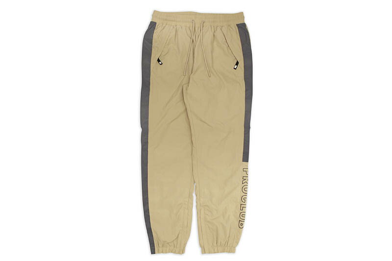 楽天GROW AROUND グロウアラウンドPRO CLUB FULL COURT WINDBREAKER PANTS （KHAKI） 03PC0503 15PC0507プロクラブ/ウインドブレーカーパンツ/カーキ