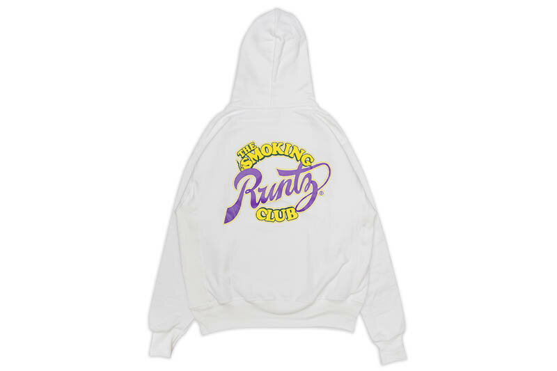 THE SMOKER'S CLUB RUNTZ HOODIE (WHITE)ザ・スモーカーズ・クラブ/プルオーバーフ...